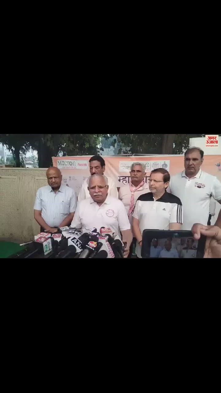 VIDEO : रोहतक में राहगीरी कार्यक्रम में सीएम मनोहर लाल ने की शिरकत, किसान, जवान और पहलवान पर कही बड़ी बात