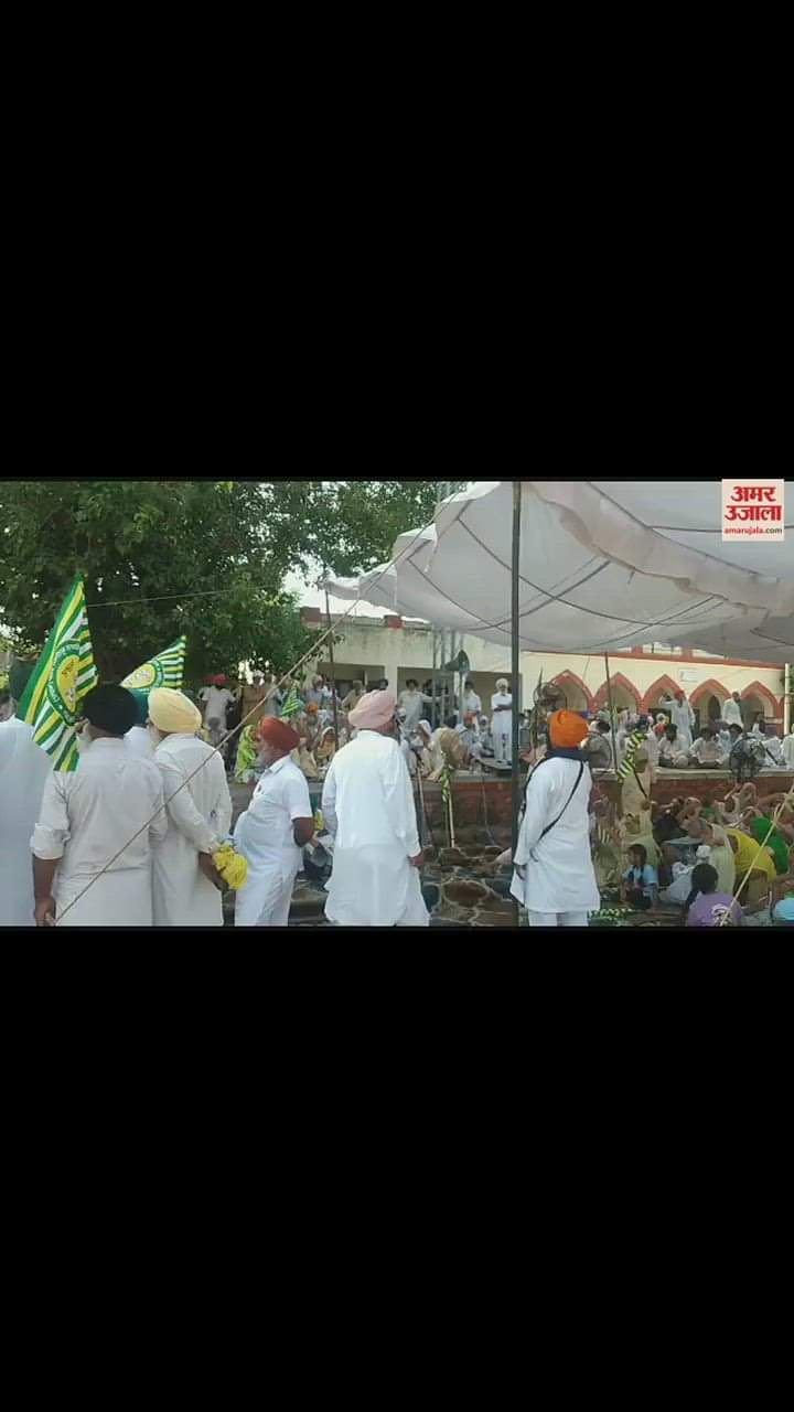 VIDEO : पंजाब में रेल रोको आंदोलन जारी, किसानों ने की नारेबाजी