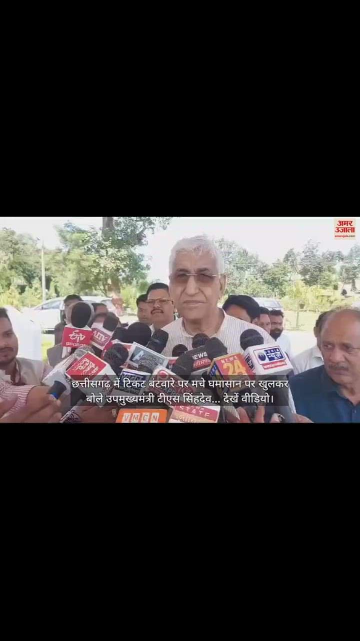 VIDEO : डिप्टी सीएम टीएस सिंहदेव की दो टूक, बोले- हाईकमान का फैसला सभी को करना होगा स्वीकार