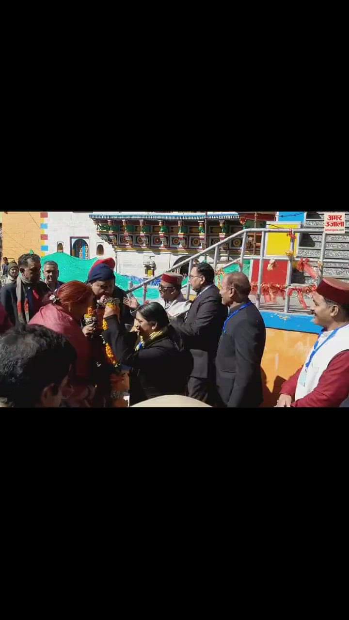 VIDEO : बाबा केदार के दर्शन कर भगवान बदरी विशाल के द्वार पहुंचे उपराष्ट्रपति धनखड़