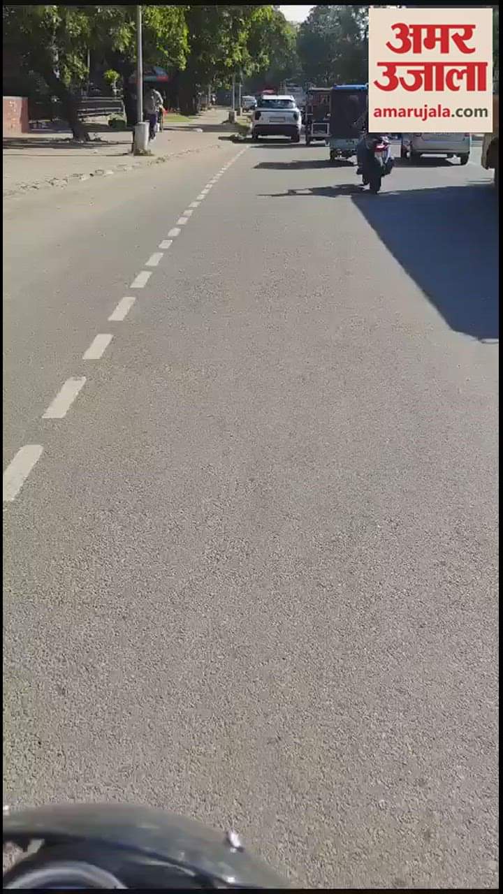 VIDEO : Chandigarh Police issues challan to youth for showing stunt on bike