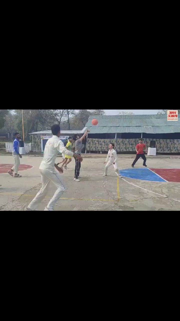 VIDEO : maitri basketball tournament organized in Anantnag