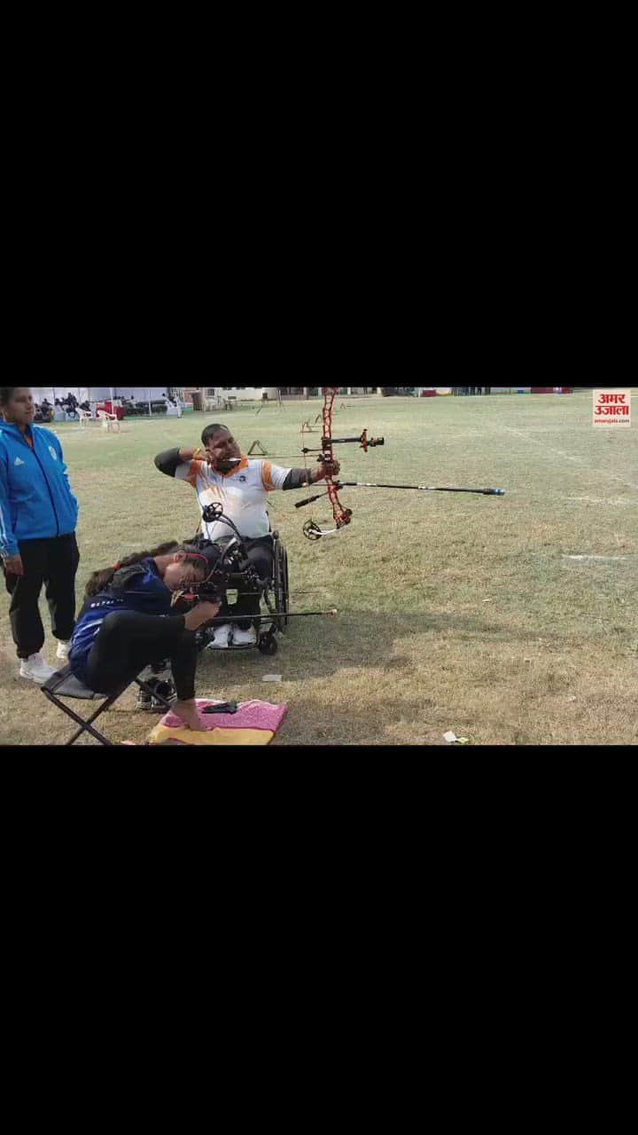 VIDEO : Golden Girl Sheetal devi arrows rained on Jammu after winning the Asian Games
