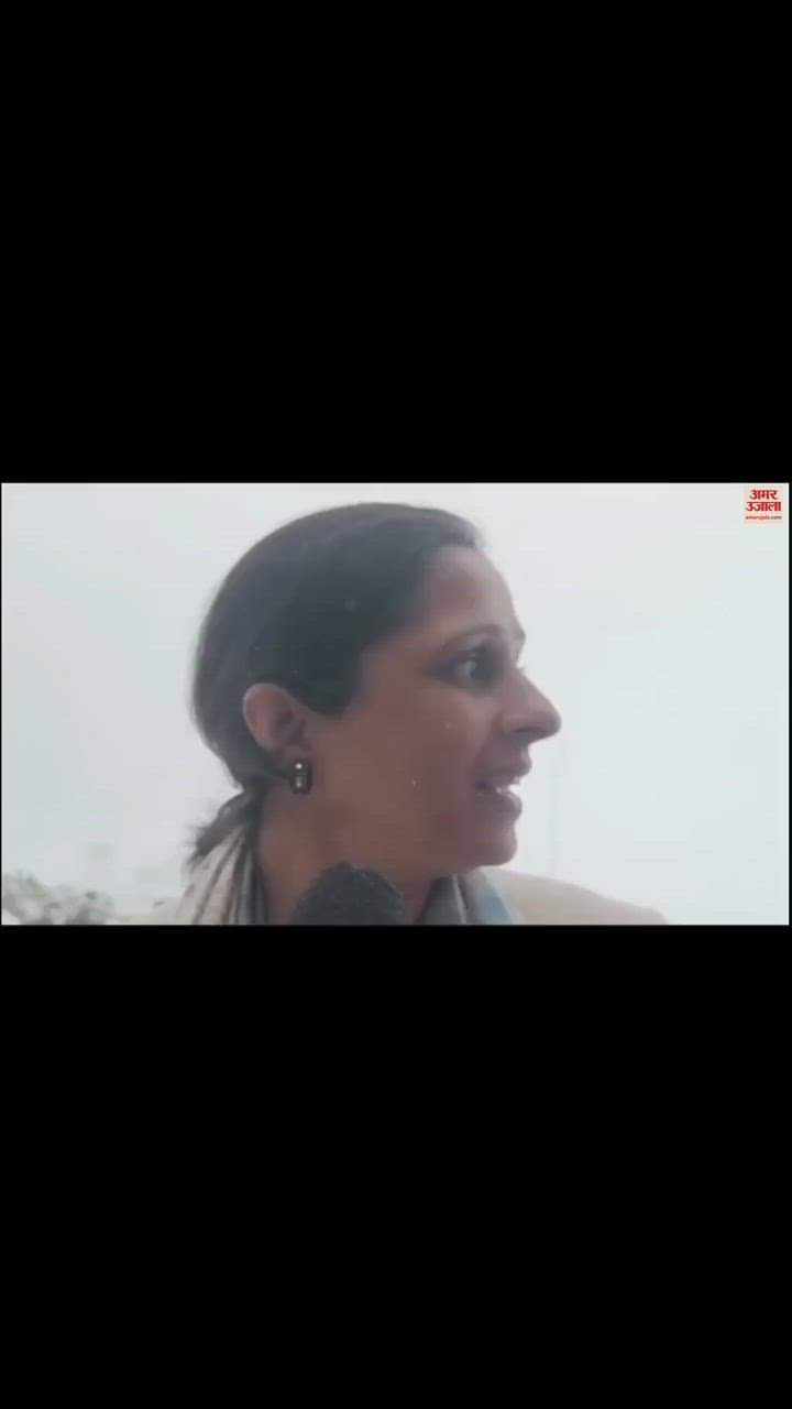 VIDEO : snowfall in kashmir: When wake up morning there was snow all around