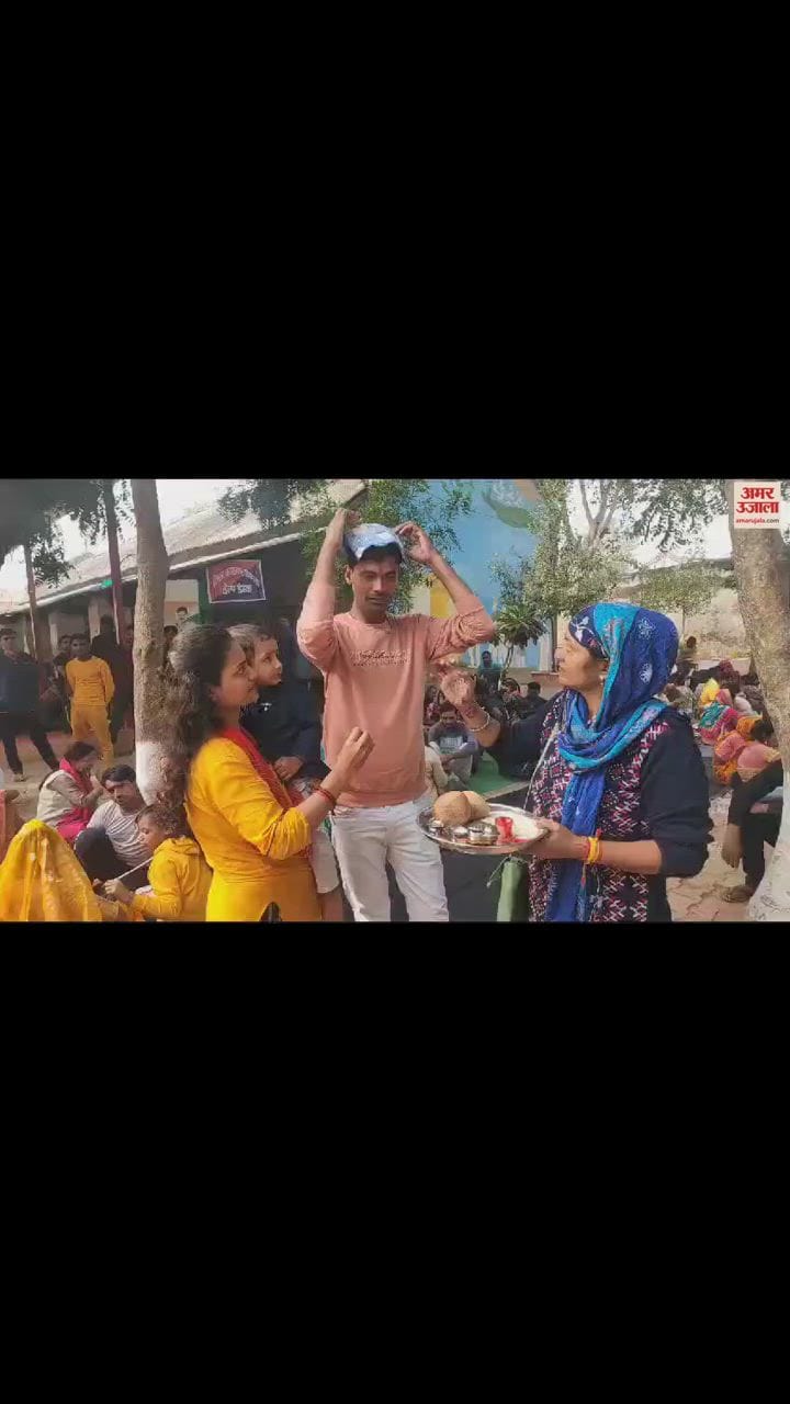 VIDEO : आगरा में बहनों ने जेल में भाइयों को टीका कर लंबी आयु की कामना की