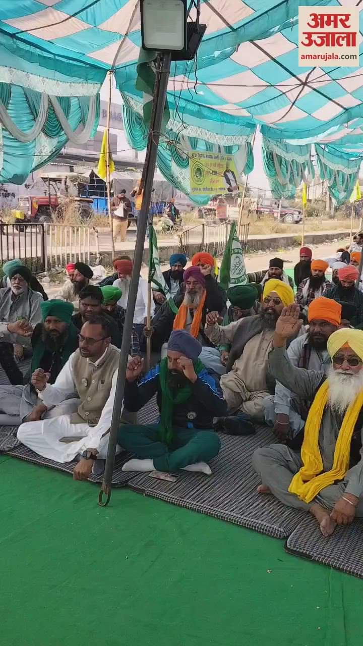 VIDEO : Farmers protest in Jalandhar