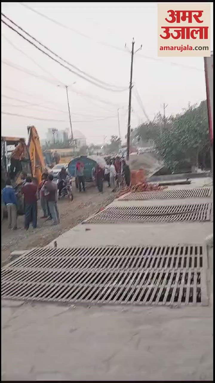 VIDEO : बरेली में बदायूं रोड पर लगा लंबा जाम, दो घंटे तक रेंग-रेंगकर चले वाहन