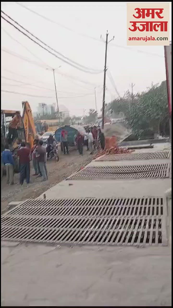 VIDEO : बरेली में बदायूं रोड पर लगा लंबा जाम, दो घंटे तक रेंग-रेंगकर चले वाहन