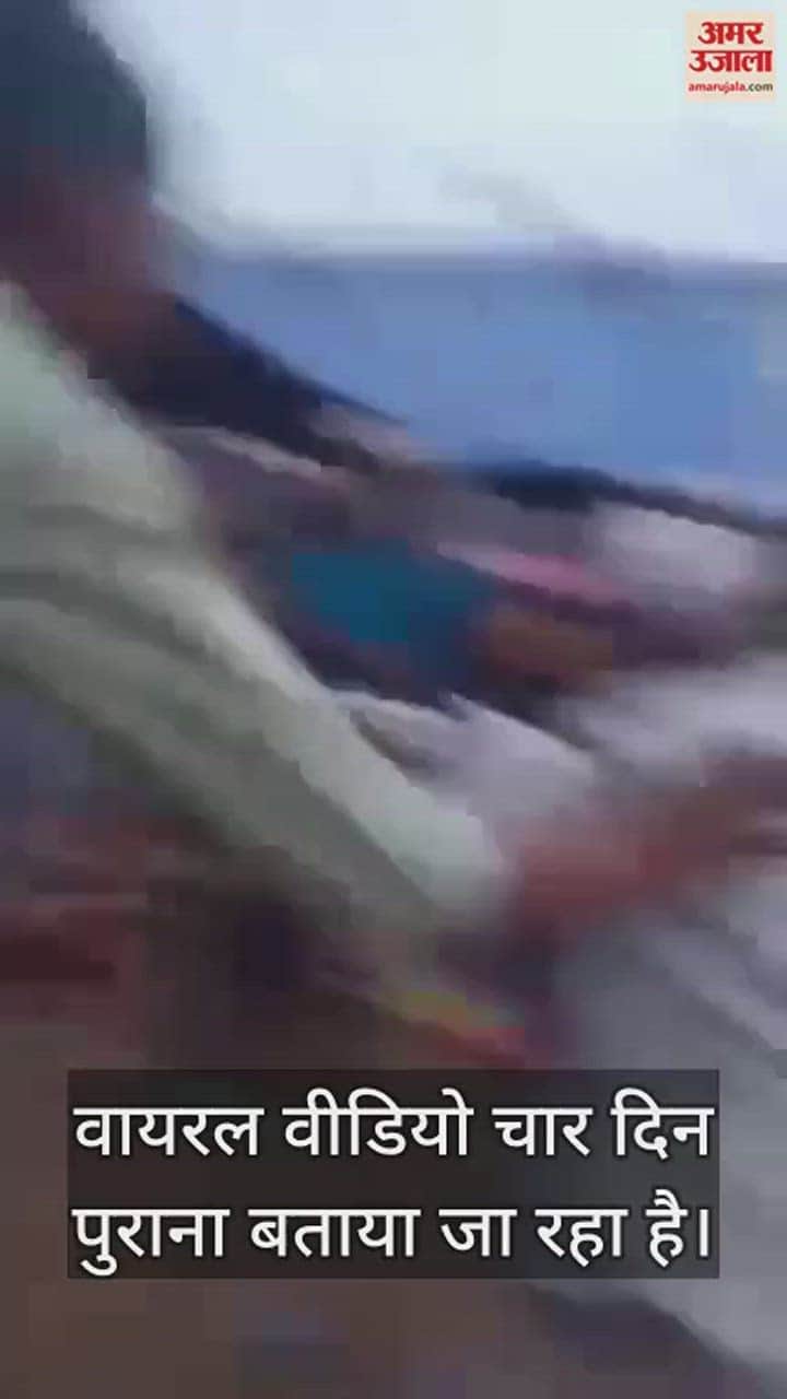 VIDEO : मथुरा के स्वामी बाबा मेले में प्रधान की दबंगई, दुकानदारों पर बरसाई लाठियां