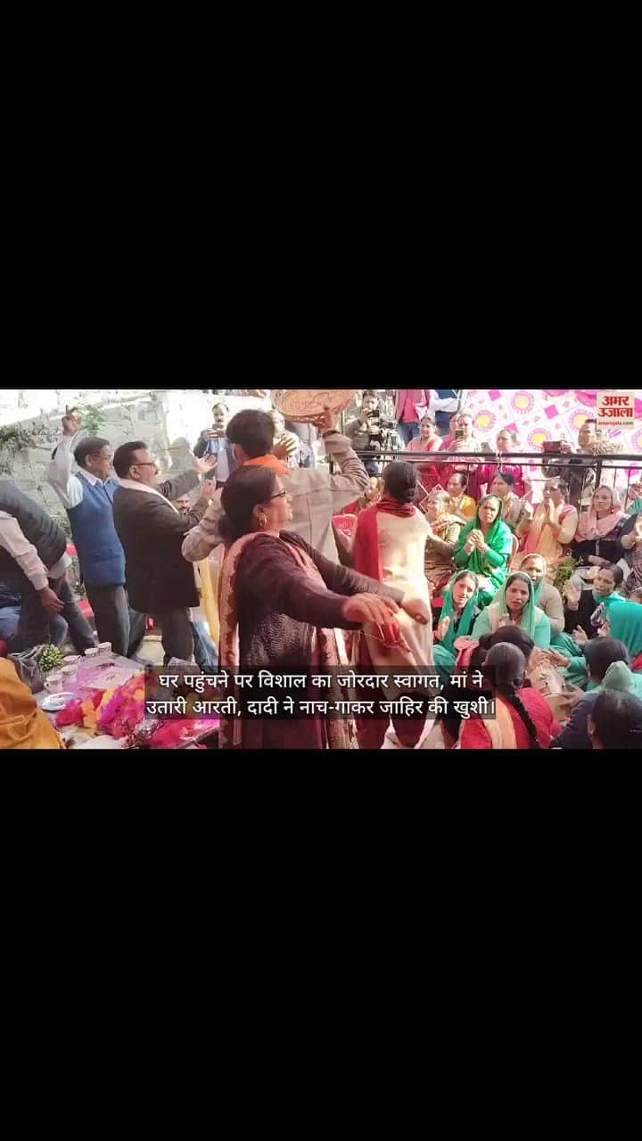 VIDEO : Vishal got a warm welcome on reaching home, mother performed aarti