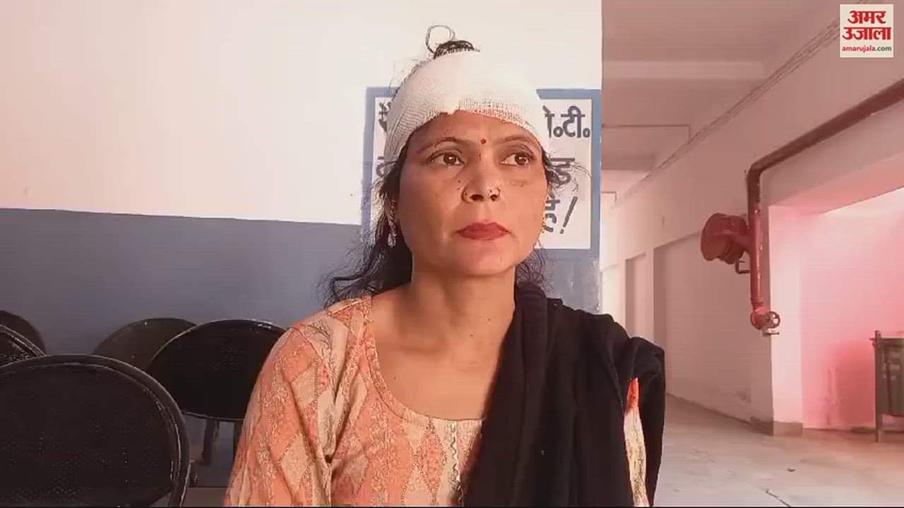 VIDEO : बरेली में कुतुबखाना फ्लाईओवर से गिरा पत्थर, खरीदारी करने आई महिला का सिर फटा