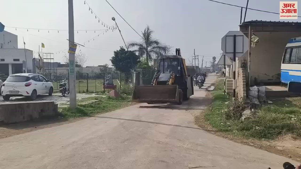 VIDEO : किसानों की दिल्ली कूच की तैयारी, जेसीबी और पोकलेन मशीन पहुंची