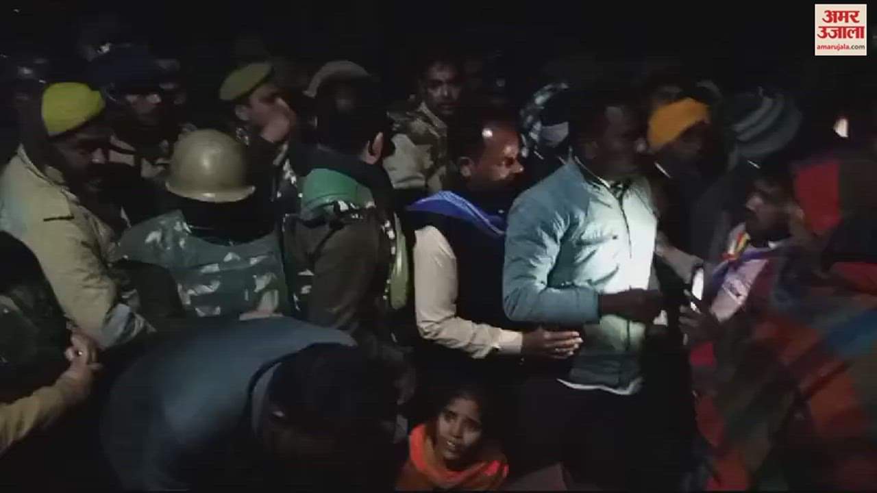 VIDEO : Ruckus between two parties over installation of Bhimrao Ambedkar Park board in Rampur, 10th class student dies in firing