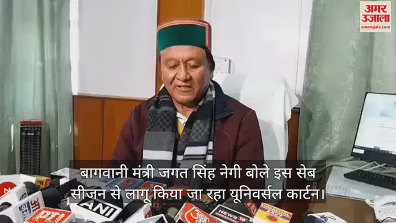 VIDEO : Jagat Negi said Apple will be sold in universal carton from this season