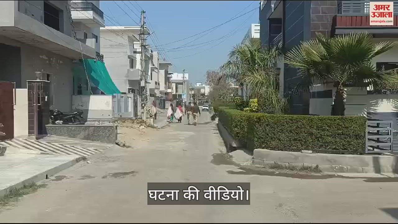 VIDEO : फतेहाबाद में दिनदहाड़े रिटायर्ड नर्स के घर घुसे चोर, दिखाई रिवाल्वर