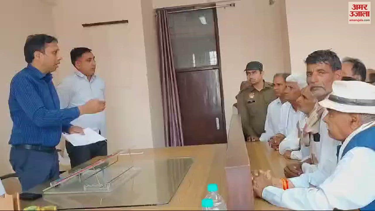 VIDEO : महेंद्रगढ़ में मांगों को लेकर नंबरदारों ने विरोध-प्रदर्शन