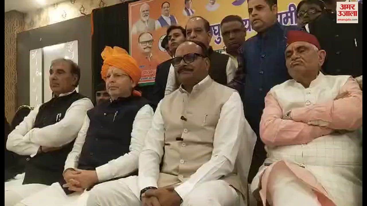 VIDEO : रोहतक में यूपी के उप मुख्यमंत्री बृजेश पाठक बोले, जमीन से जुड़े नेता हैं हरियाणा के नए मुख्यमंत्री नायब सैनी