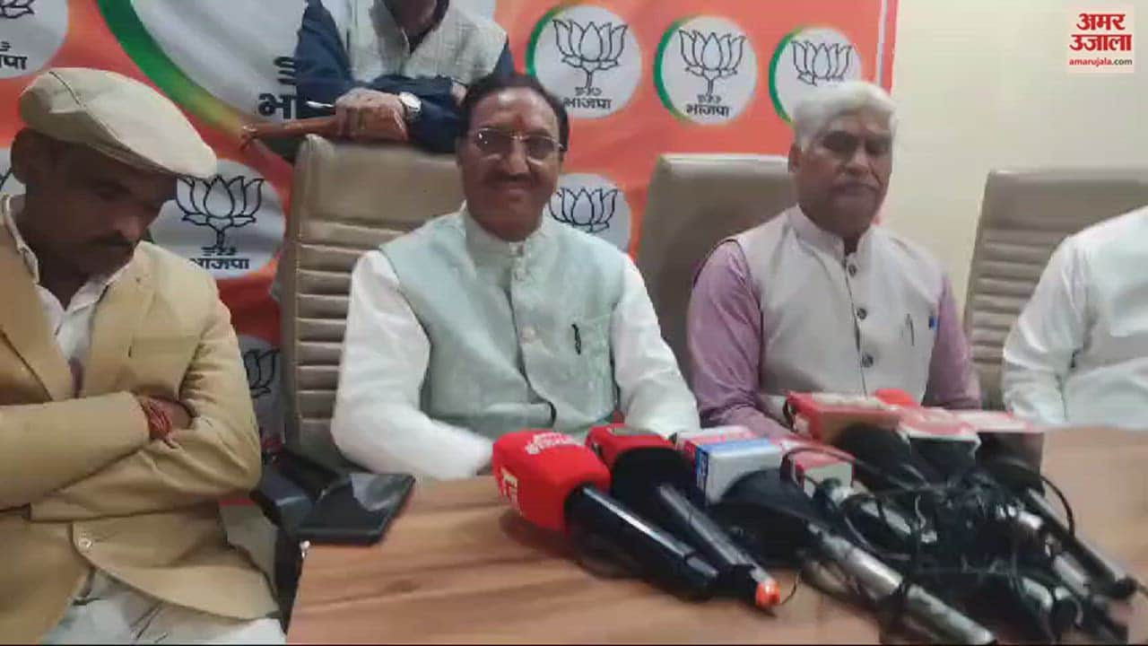 VIDEO : Pokhriyal said - Those who have looted the country, their place is inside the jail, Modi wave in the country