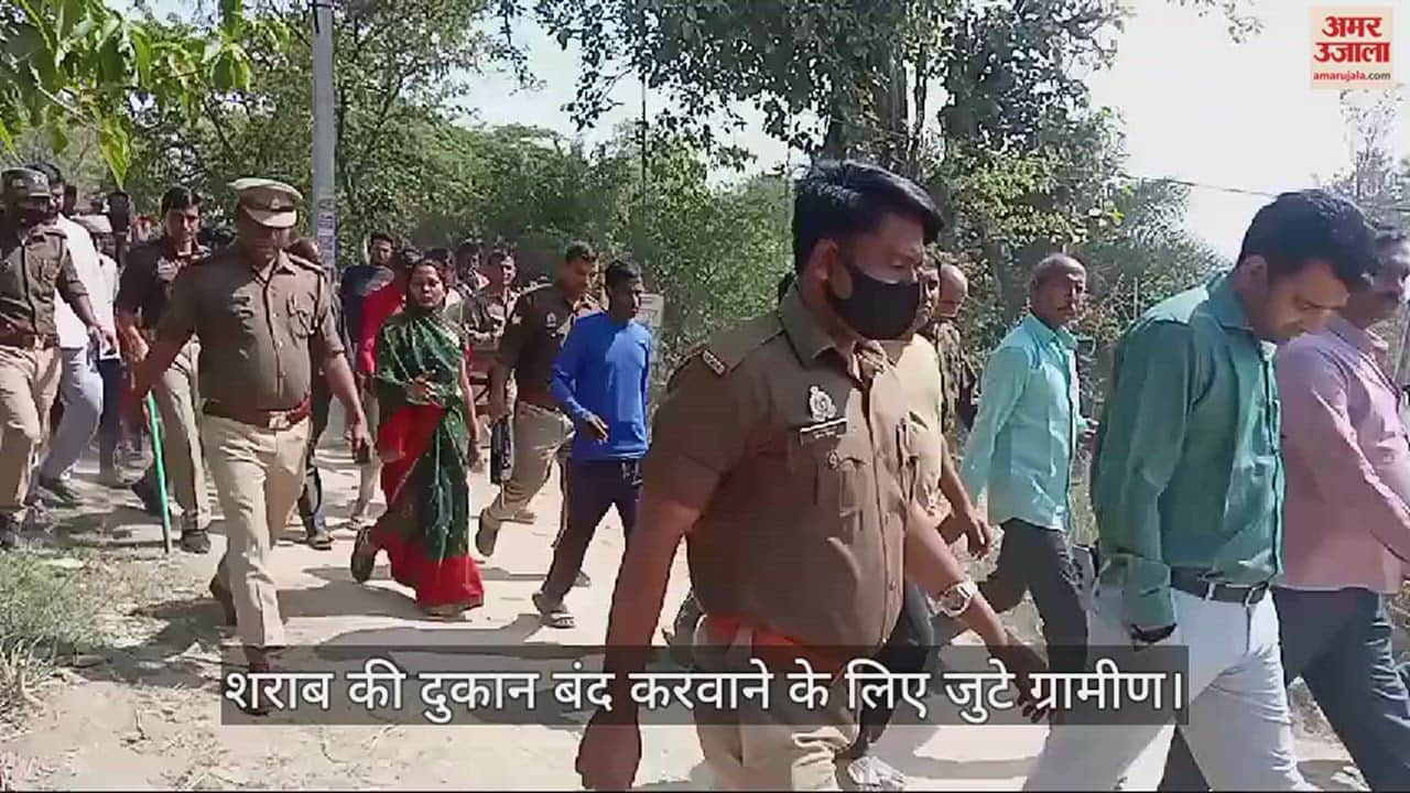VIDEO : young man dead body found near liquor shop in ballia villagers created traffic jam