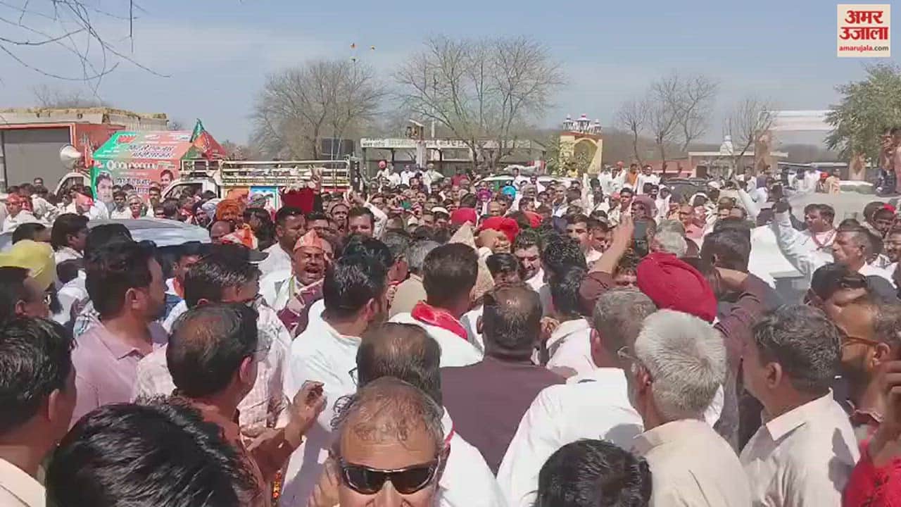 VIDEO : भाजपा प्रत्याशी बनने के बाद पहली बार फतेहाबाद पहुंचे अशोक तंवर
