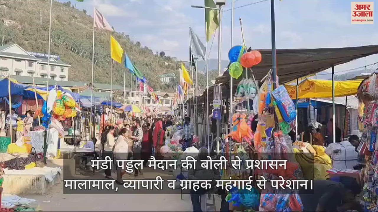 VIDEO : Administration rich due to bid of Mandi Paddal ground, traders and customers troubled by inflation