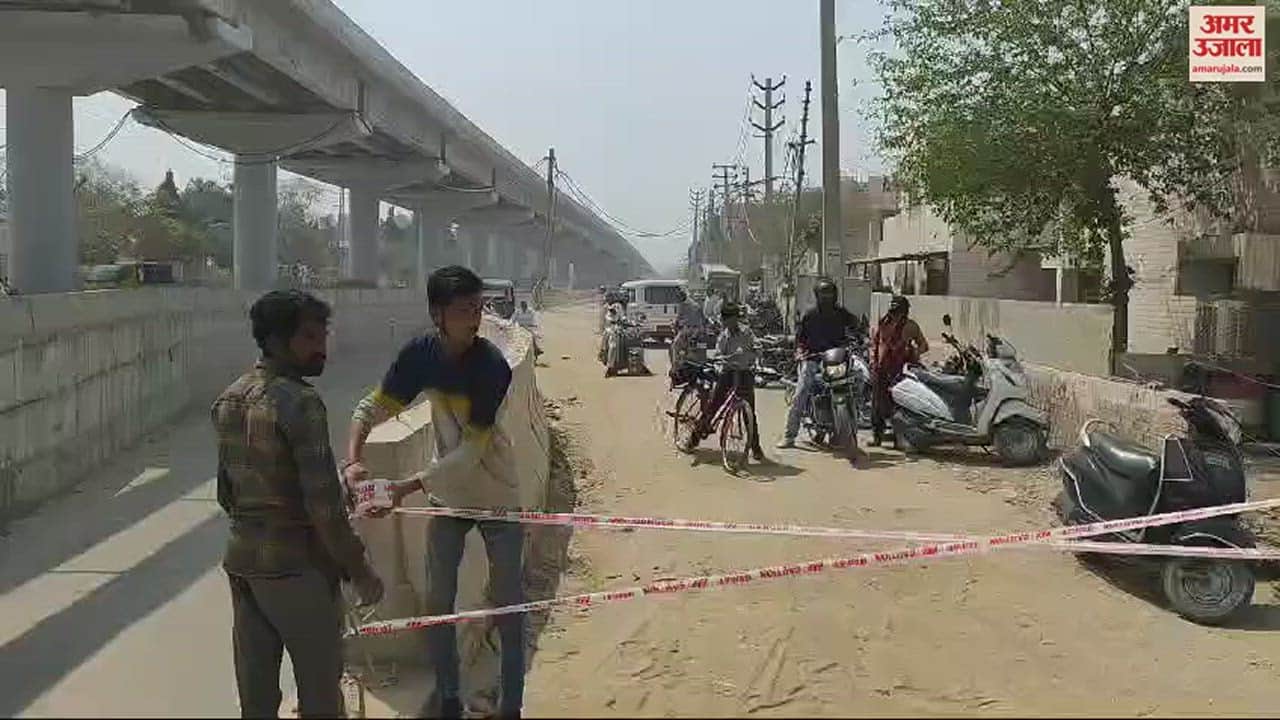 VIDEO : हिसार के सूर्य नगर रेलवे ओवरब्रिज पर गार्डर रखने का काम शुरू