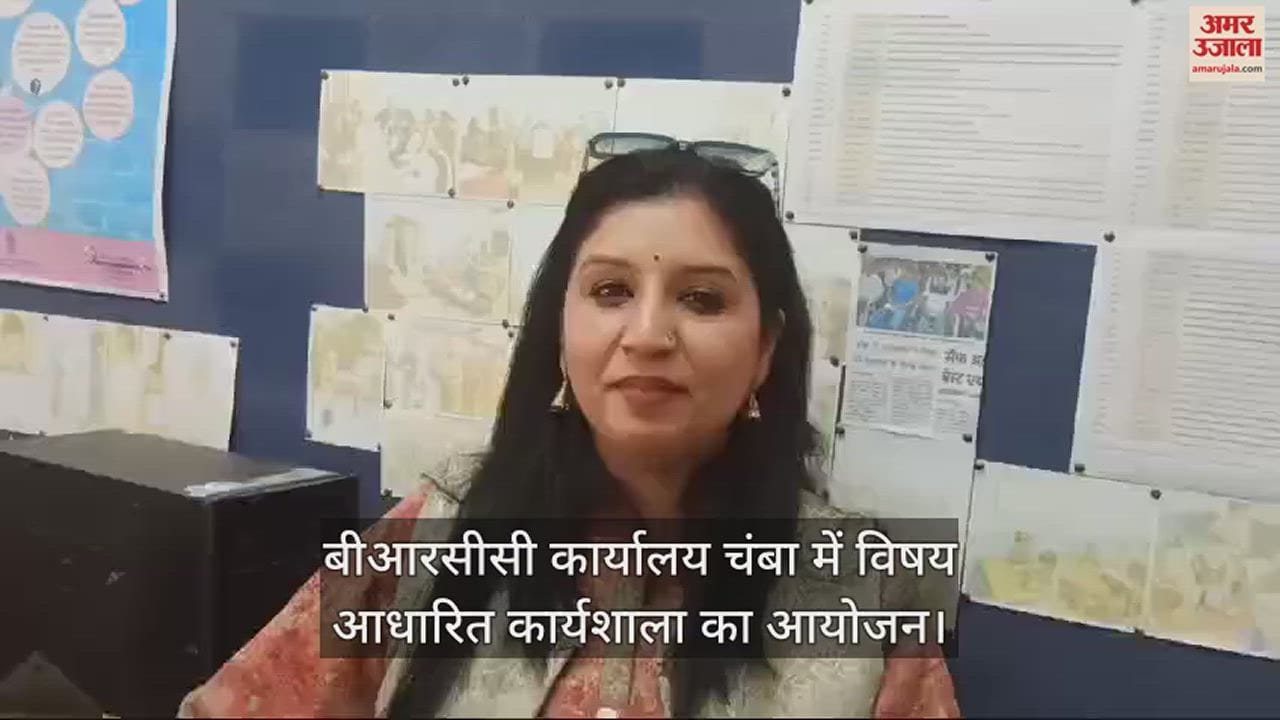 VIDEO : Theme based workshop organized in BRCC office Chamba
