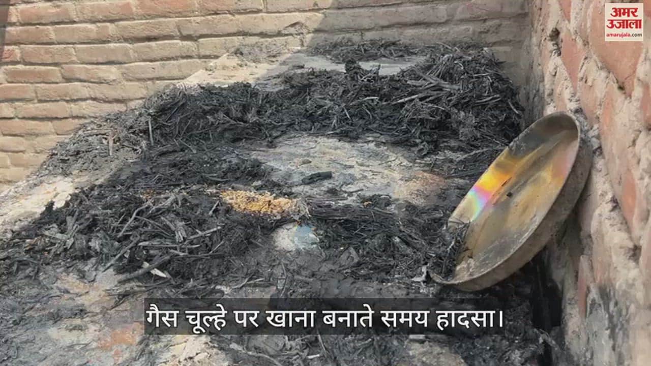 VIDEO : हरदोई में भीषण अग्निकांड, सिलेंडर में लीकेज से घर में लगी आग, बहन की मौत और भाई की हालत गंभीर