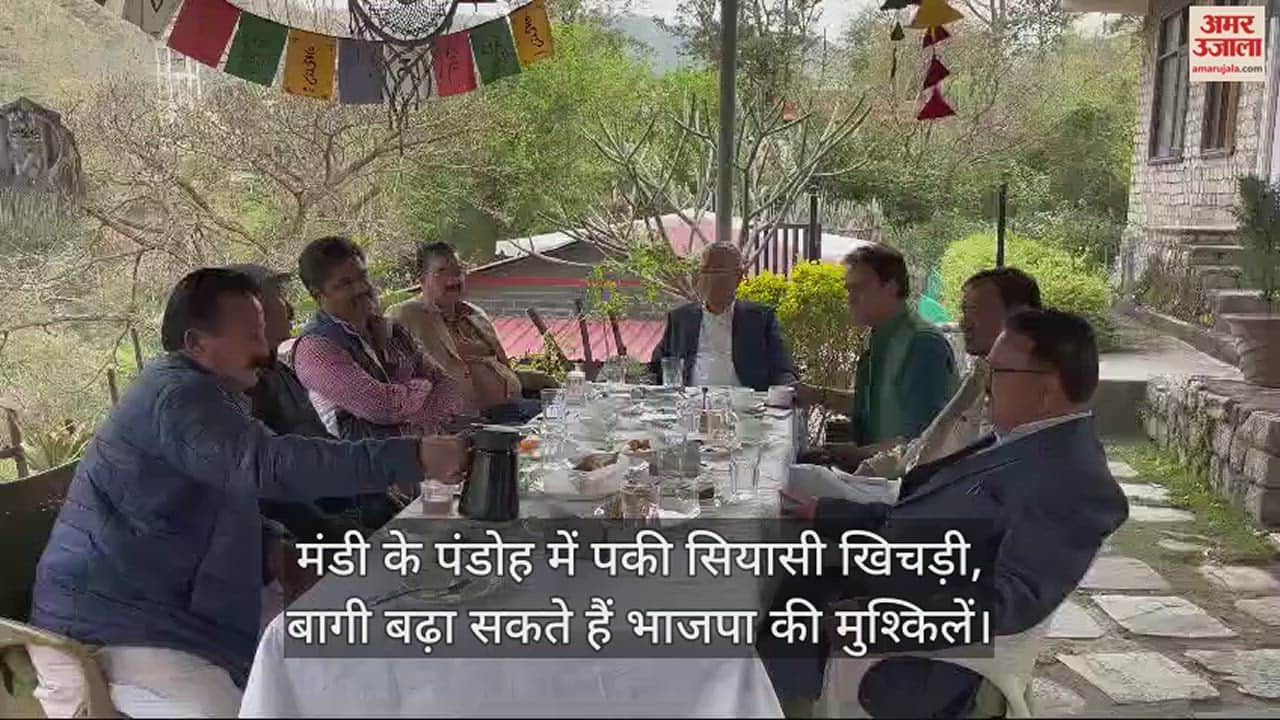 VIDEO : Political mess ripe in Mandi's Pandoh, rebels can increase BJP's problems