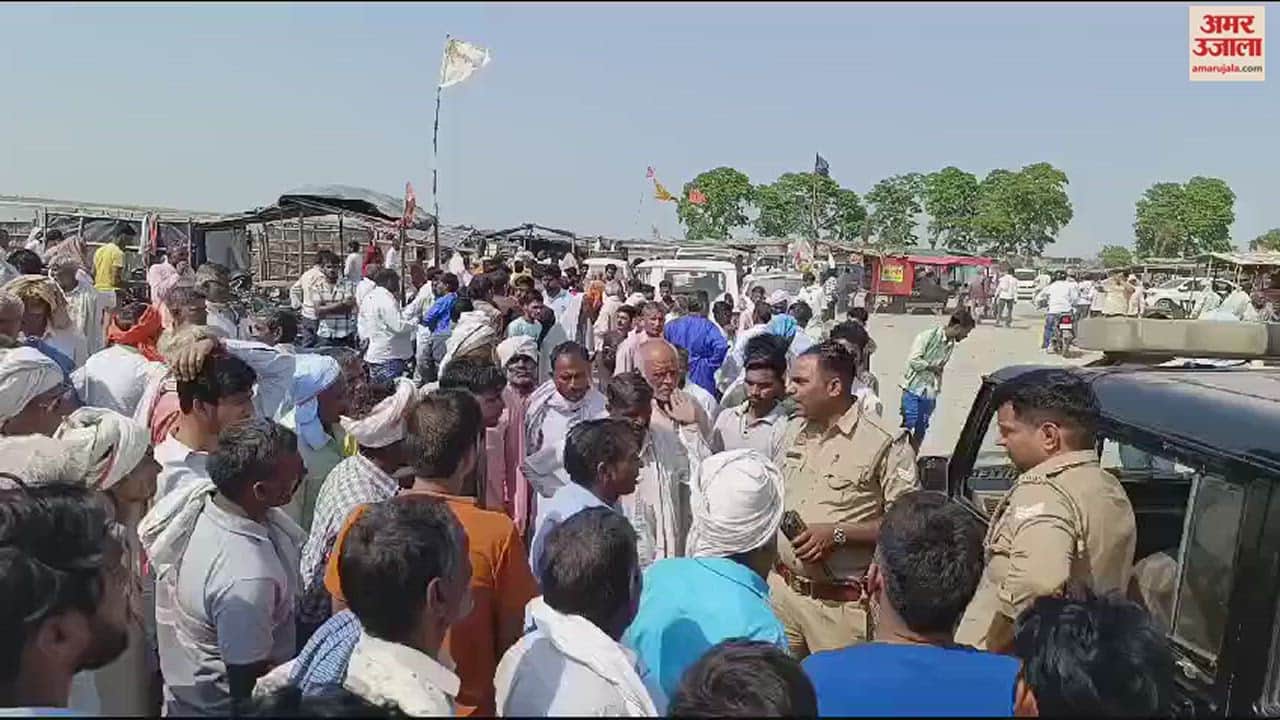 VIDEO : Three youths who had come to perform last rites in Gajraula drowned in Ganga, one was saved