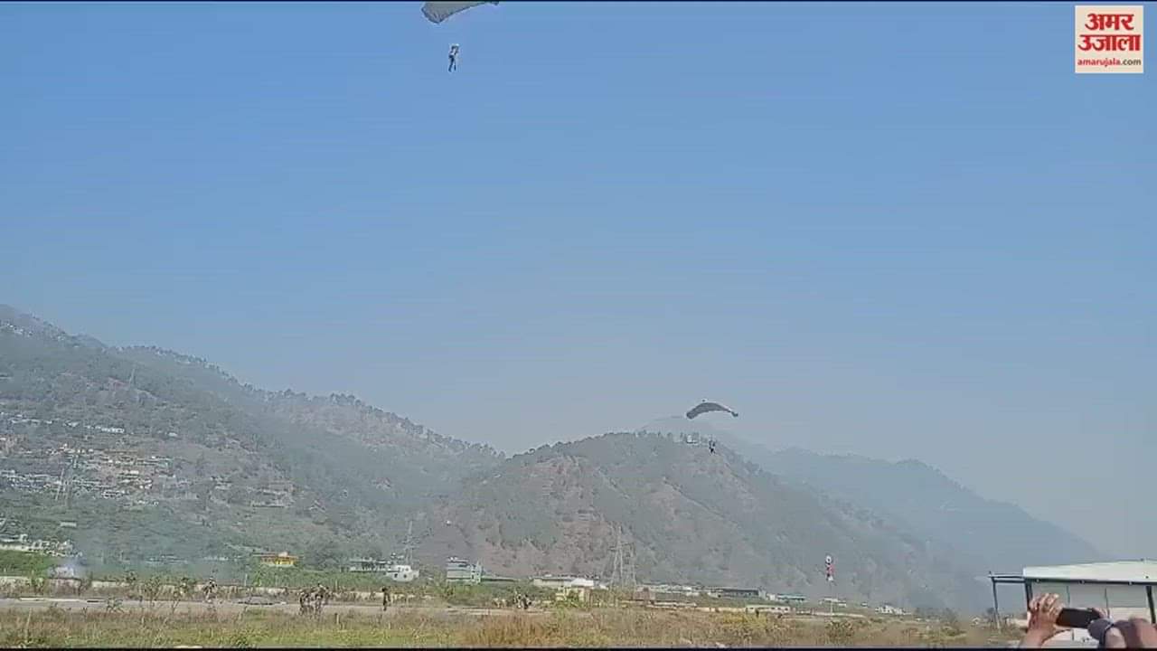 उत्तरकाशी चिन्यालीसौड़ हवाई अड्डे पर वायु सेना का गगन शक्ति सैन्य अभ्यास