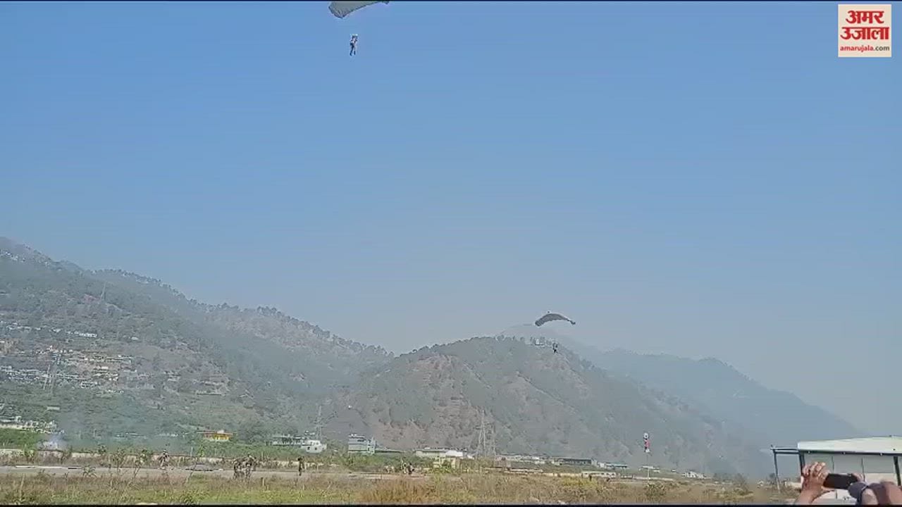 उत्तरकाशी चिन्यालीसौड़ हवाई अड्डे पर वायु सेना का गगन शक्ति सैन्य अभ्यास