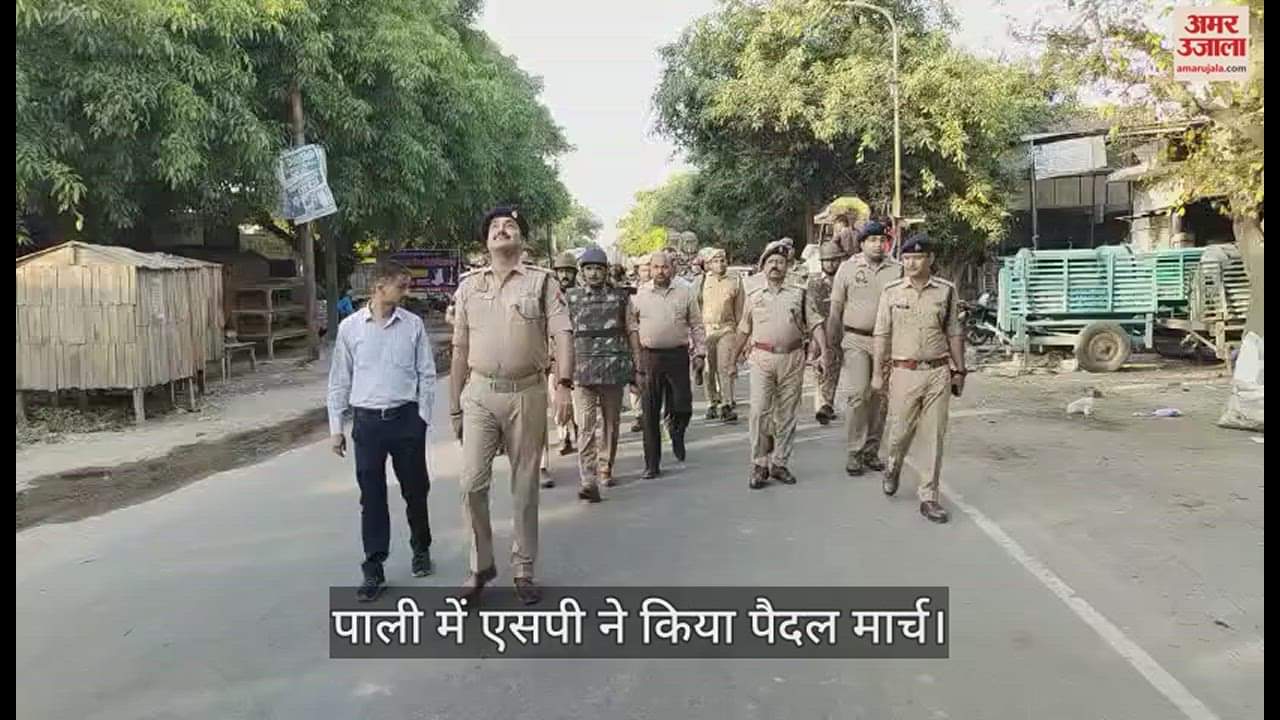 VIDEO : हरदोई में पुलिस अधिकारियों ने दंगा नियंत्रण योजना का अभ्यास देखा, मतदाताओं को किया जागरुक