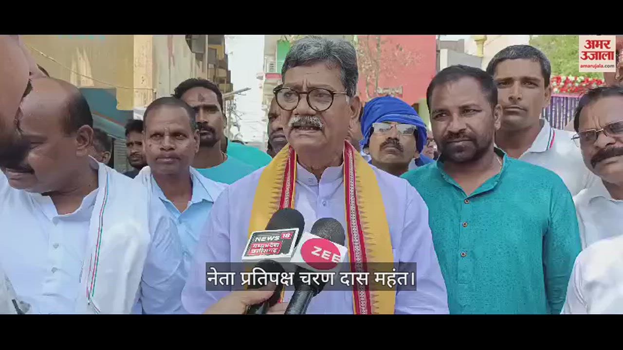 VIDEO : बीआर अंबेडकर की मनाई गई जयंती, नेता प्रतिपक्ष ने किया नमन, BJP के घोषणा पत्र को बताया शून्य