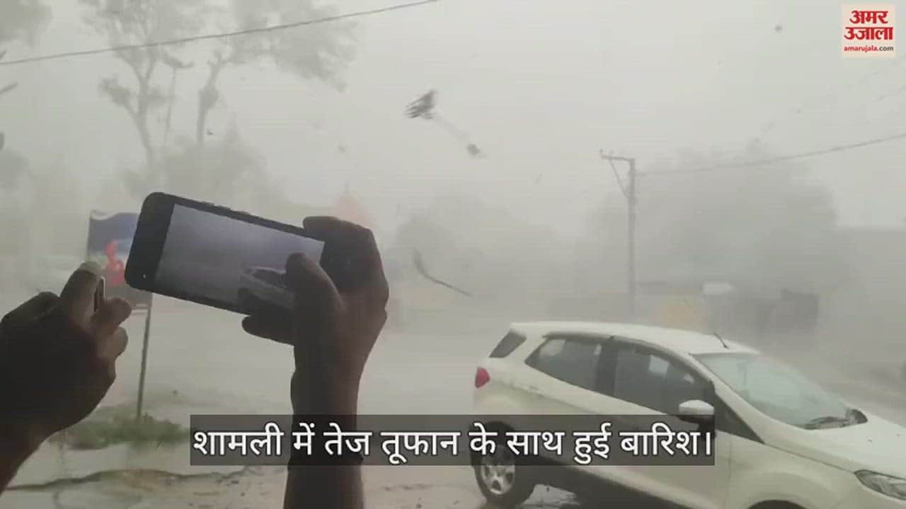 शामली में हुई बारिश