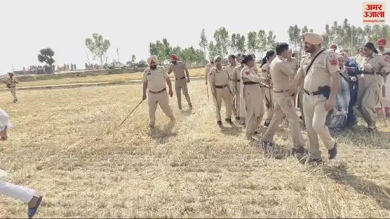 VIDEO : Faridkot Police, BJP candidate hansraj hans, farmers protest
