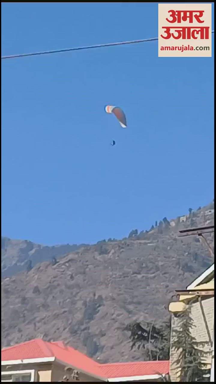 VIDEO : Kullu's Pidge Site Paragliding starts after the weather opens
