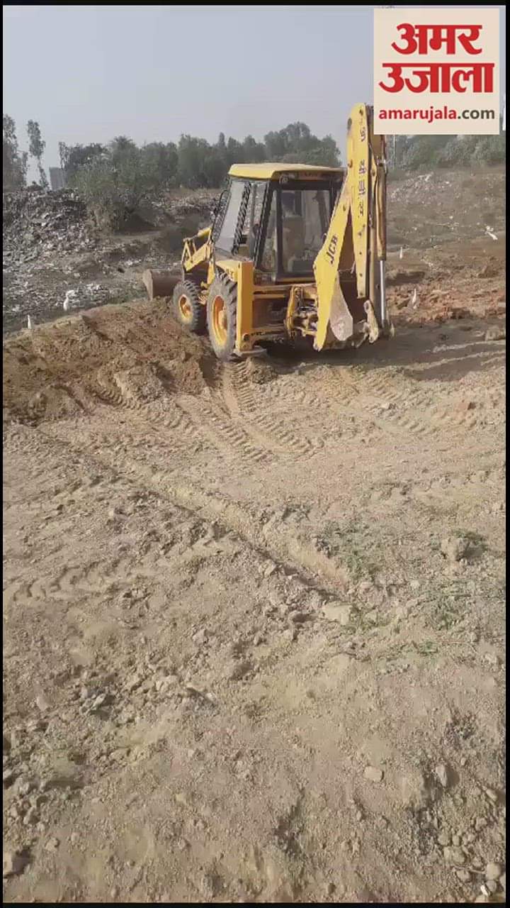 VIDEO : बरेली में फिर चला बीडीए का बुलडोजर, पहाड़गंज में बसाई जा रही अवैध कॉलोनी गिराई