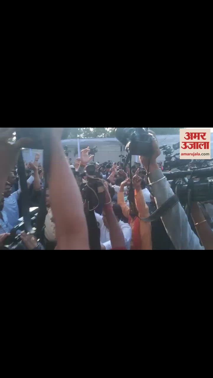 VIDEO : विष्णुदेव साय के नाम पर सीएम पद की लगी मुहर, ठाकरे परिसर के बाहर जश्न का माहौल