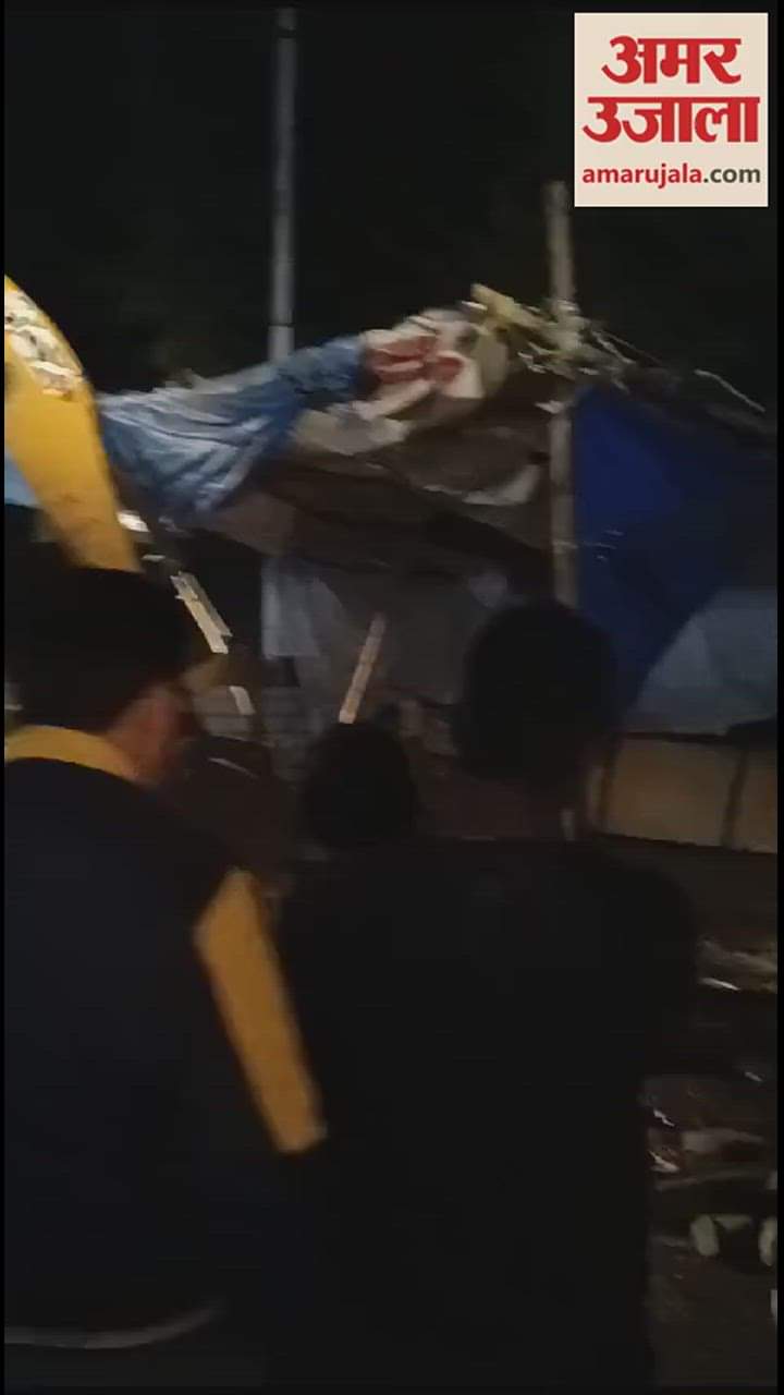 VIDEO : Removed 12 encroachments from Y Point to Valmiki Chowk near NH-7 in Paonta.