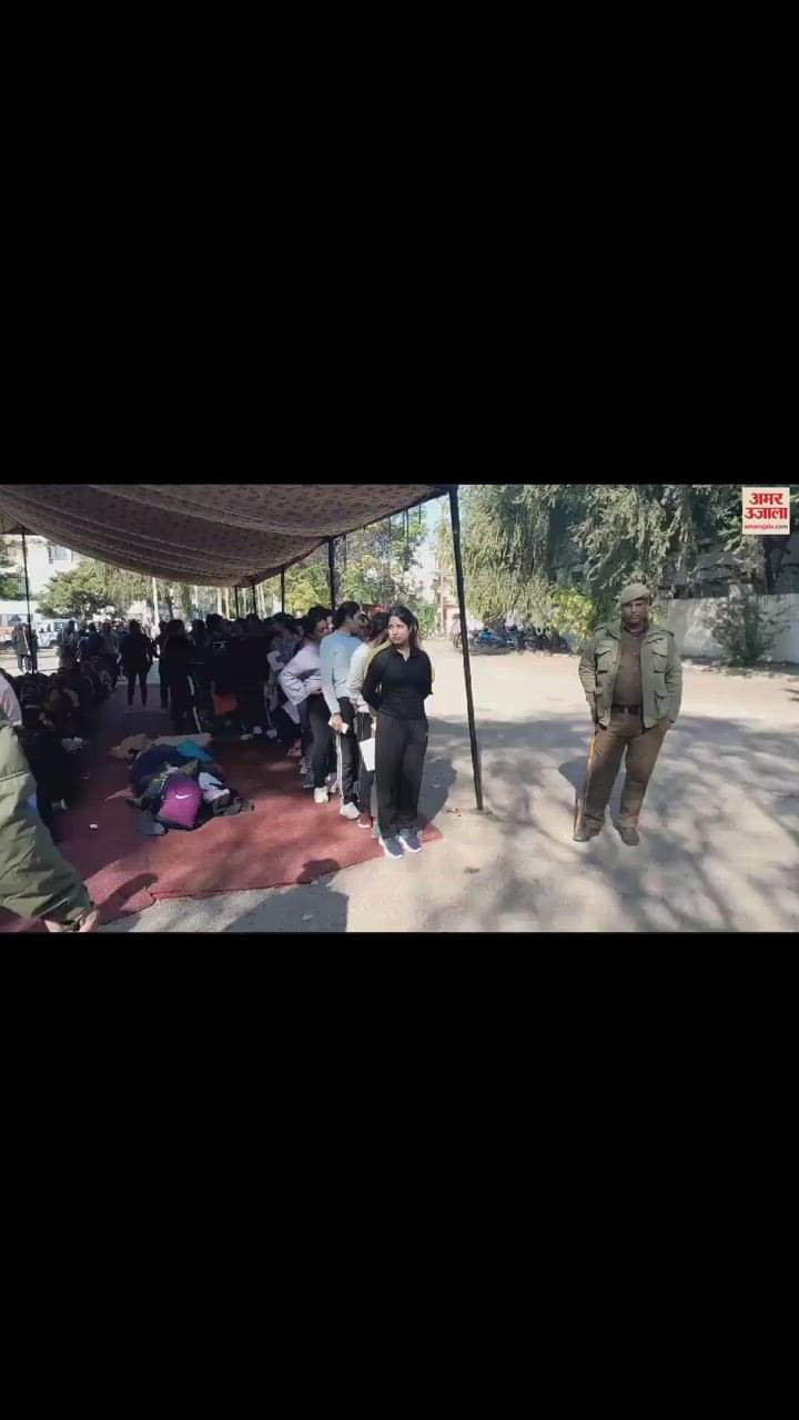 VIDEO : young Girls in Jammu showed strength to become Sub Inspector in jammu kashmi police