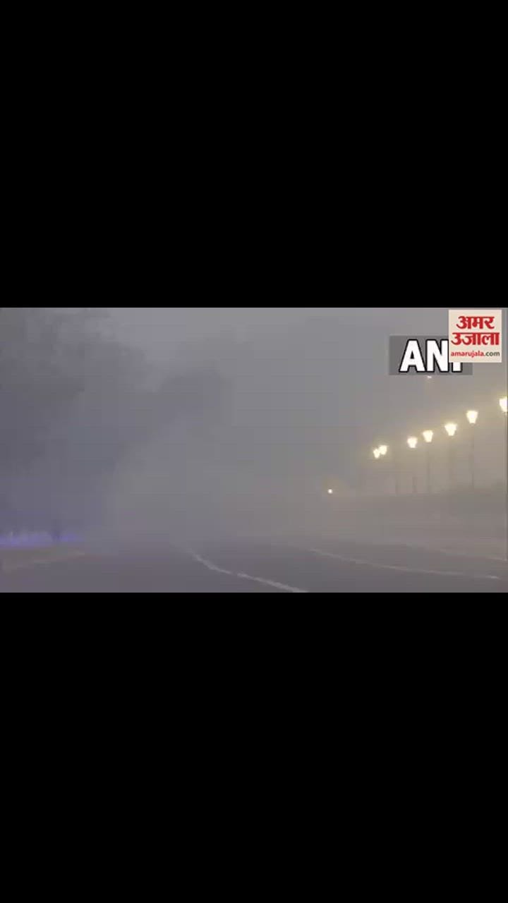 VIDEO : दिल्ली-एनसीआर में दिखी कोहरे की परत, सफदरजंग इलाके में आज सुबह कुछ ऐसा दिखा नजारा