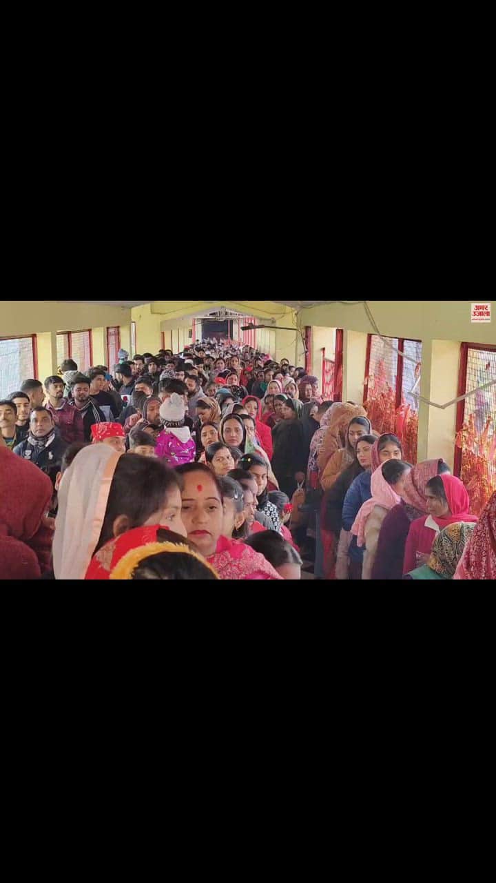VIDEO : jammu Devotees gathered in temples on the arrival of New Year