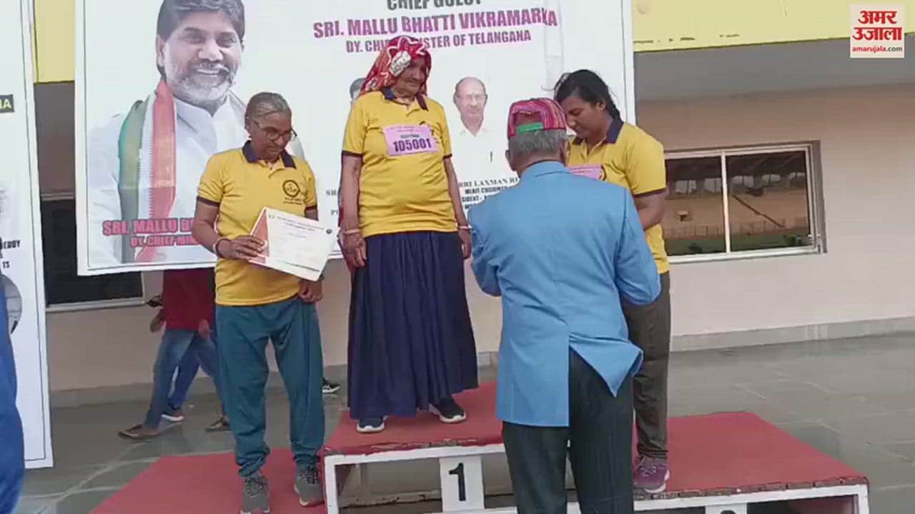 VIDEO : 107 वर्षीय रामबाई और 65 वर्षीय बेटी संतरा ने राष्ट्रीय मास्टर एथलेटिक्स चैंपियनशिप में जीते पांच पदक