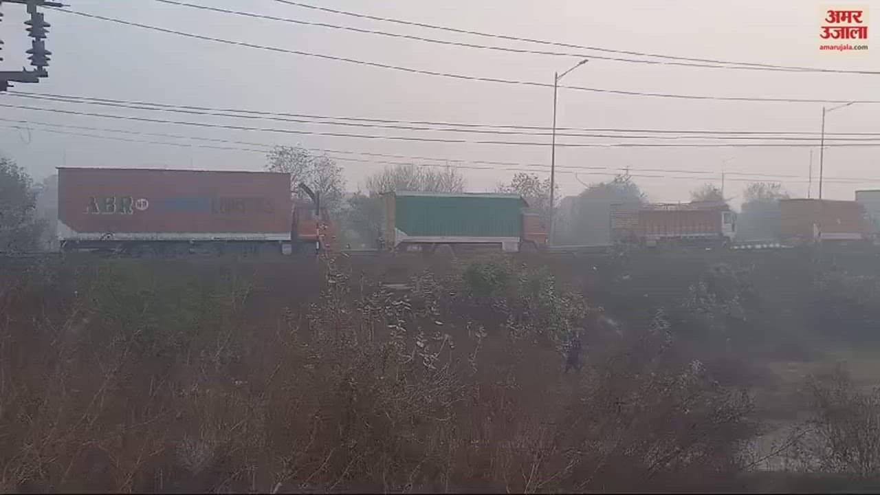 VIDEO : सोनीपत पुलिस हाई अलर्ट मोड पर, भारी वाहनों को अलग अलग रास्तों से डायवर्ट किया