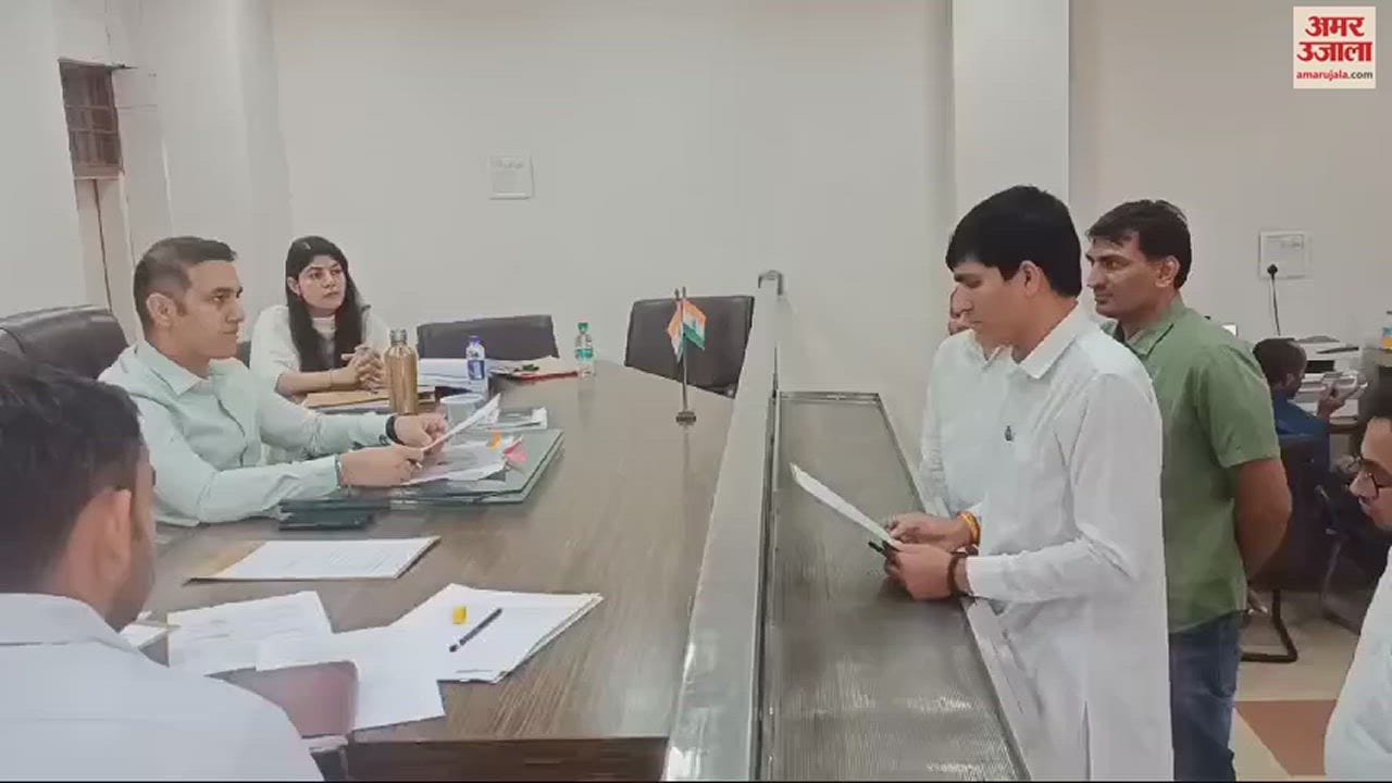 VIDEO : भारतीय आशा पार्टी के सुप्रीमो विशेष बामल ने दाखिल किया नामांकन