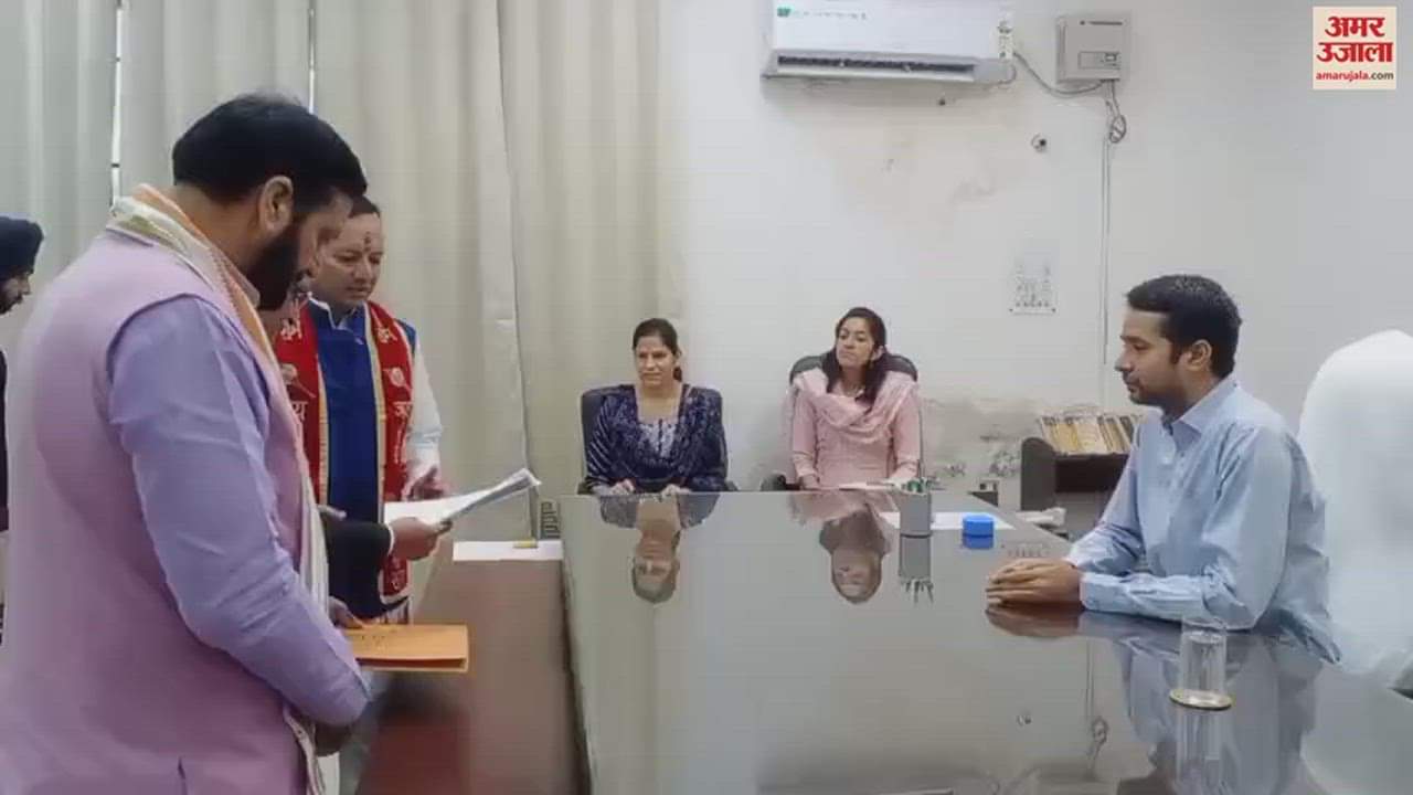 VIDEO : कुरुक्षेत्र सीट से BJP प्रत्याशी नवीन जिंदल ने भरा नामांकन, CM नायब सैनी व राज्यमंत्री रहे मौजूद