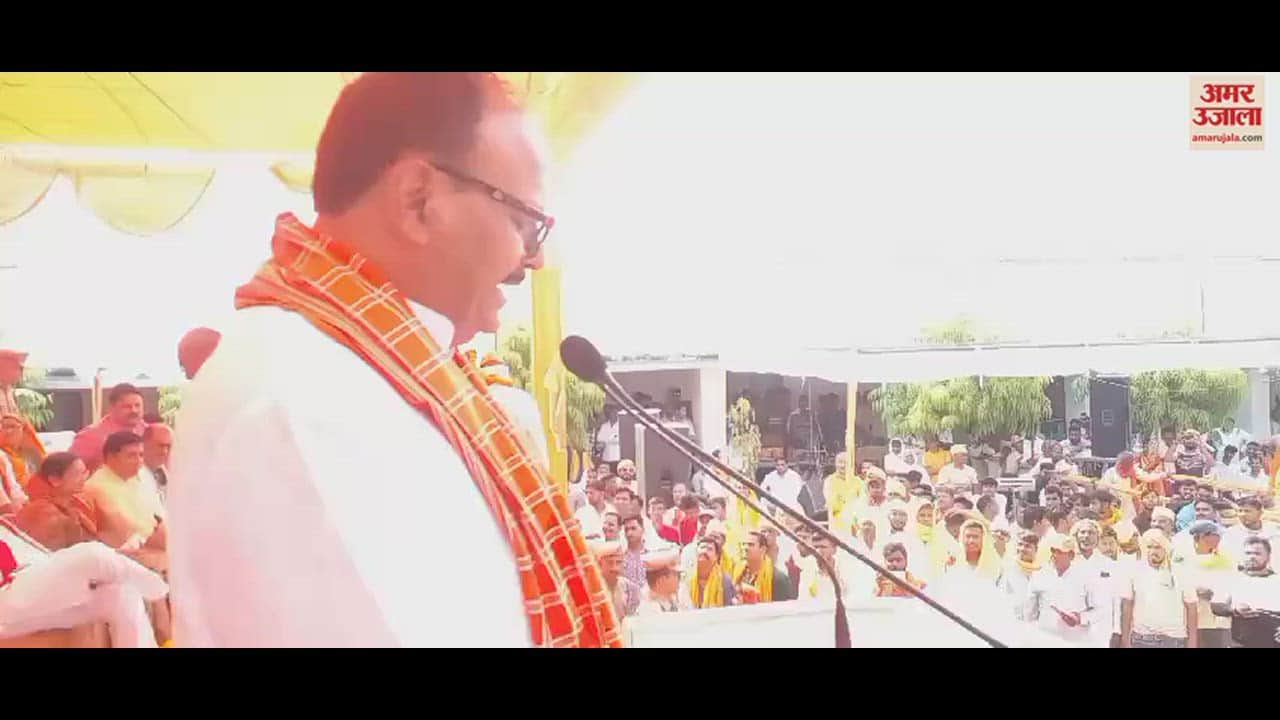 VIDEO : Lok Sabha Election Brajesh Pathak took dig the opposition in ballia
