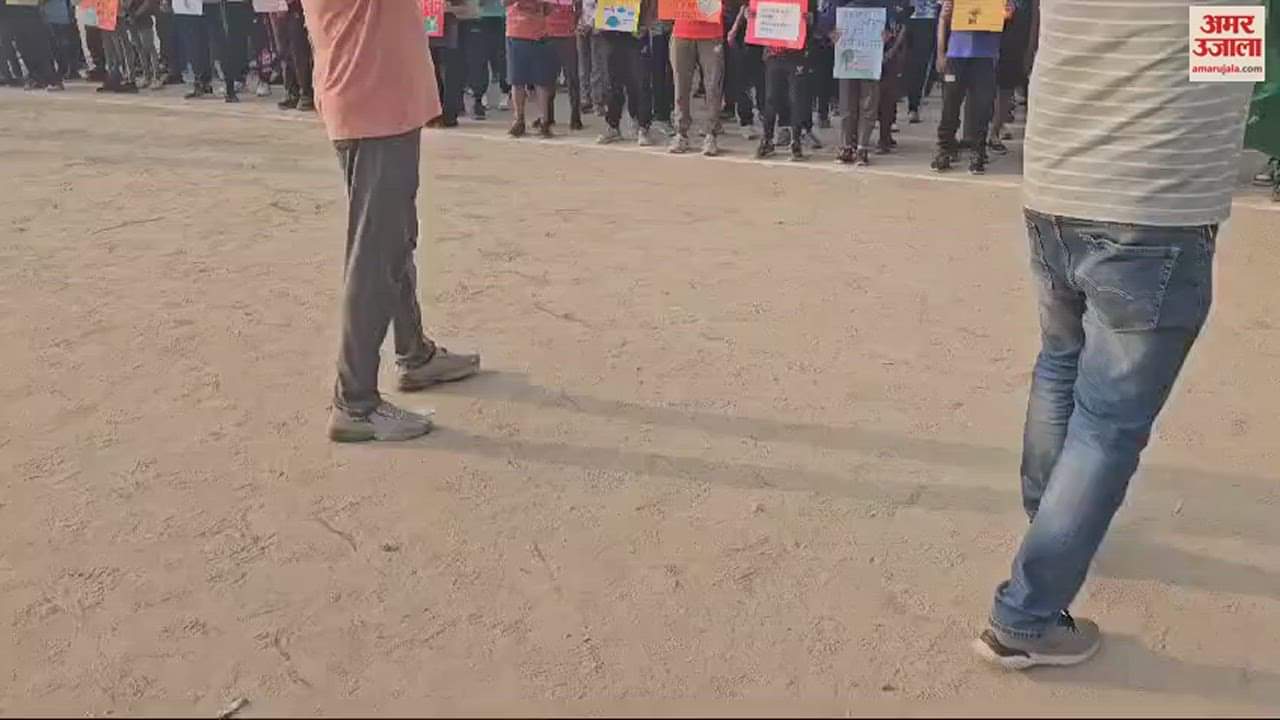 VIDEO : पानीपत में लोगों को किया मतदान के प्रति जागरूक, अमर उजाला ने प्रशासन के साथ मिलकर किया वॉकथाॅन