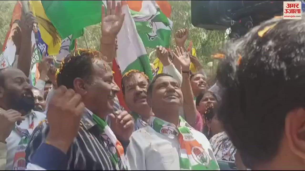 VIDEO : Congress Candidate Manish Tiwari File Nominations